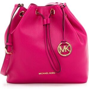 Michael Kors Pink Bucket Bag